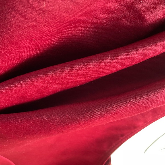 XS Dark Red Elegant top, Simply Vera - Picture 8 of 10